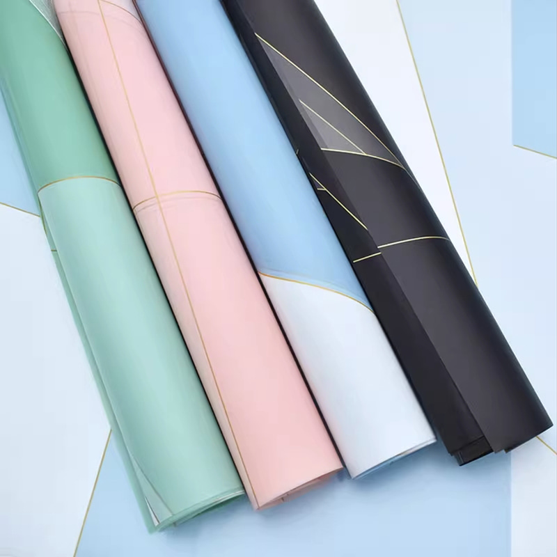 IMPERVIUS Bouquet Flower Wrapping Nossa Paper with Line