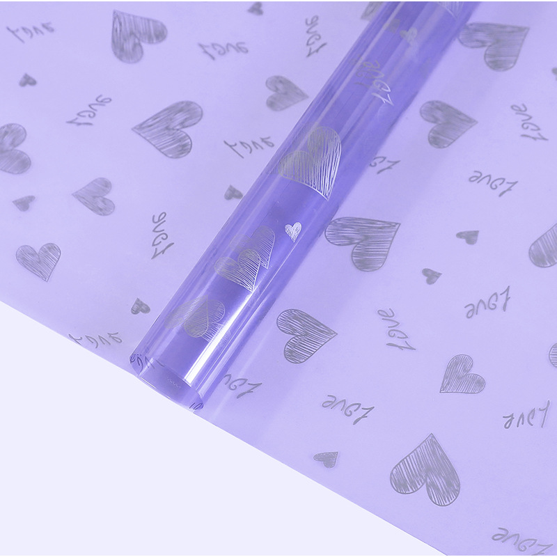 Amor Print Design Floral Packaging Paper IMPERVIUS Crassi Single latus Coated