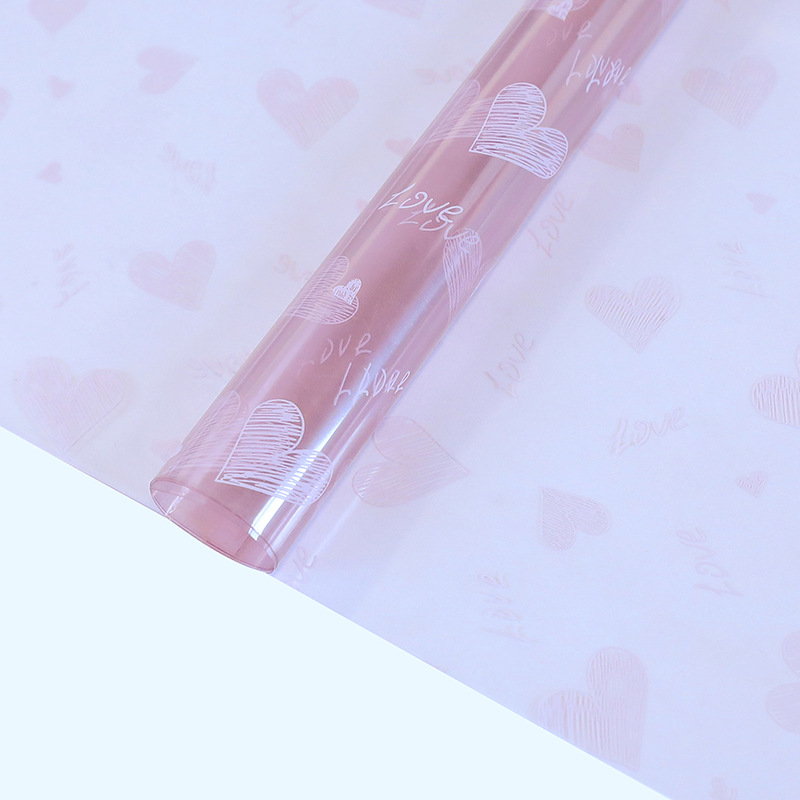 Amor Print Design Floral Packaging Paper IMPERVIUS Crassi Single latus Coated