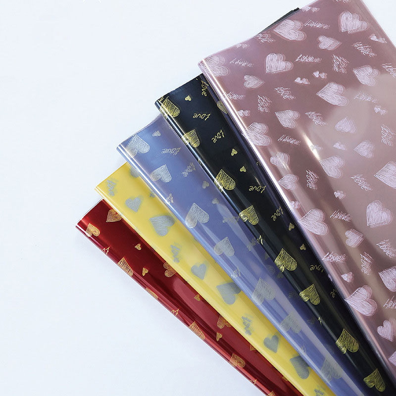 Amor Print Design Floral Packaging Paper IMPERVIUS Crassi Single latus Coated