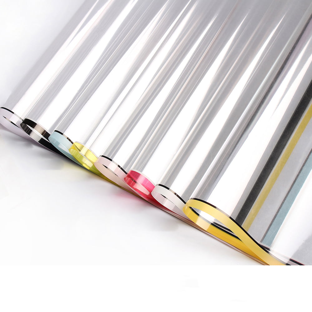 Remi Argentum Transparens Edged Argentea Ion Matte Waterproof Flos Wrapping Paper