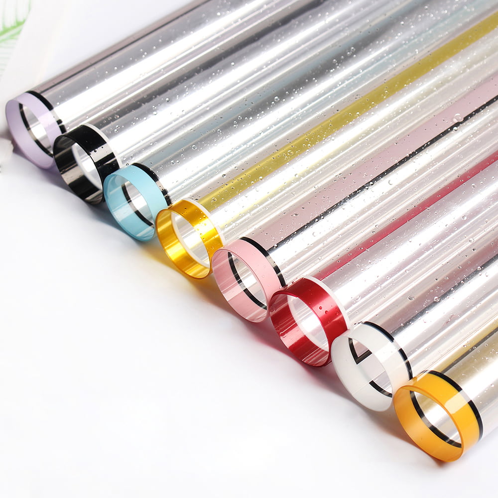 Remi Argentum Transparens Edged Argentea Ion Matte Waterproof Flos Wrapping Paper