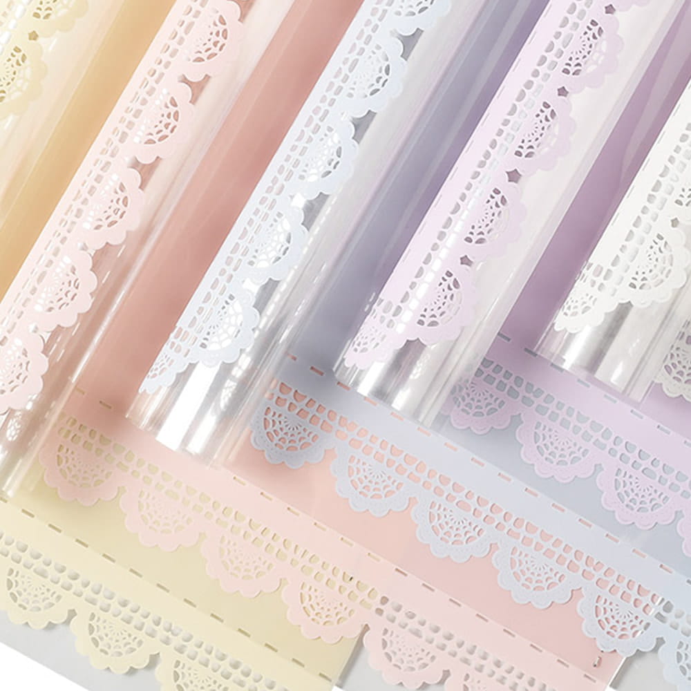 Plastic Crassitudine IMPERVIUS Lace convoluta charta