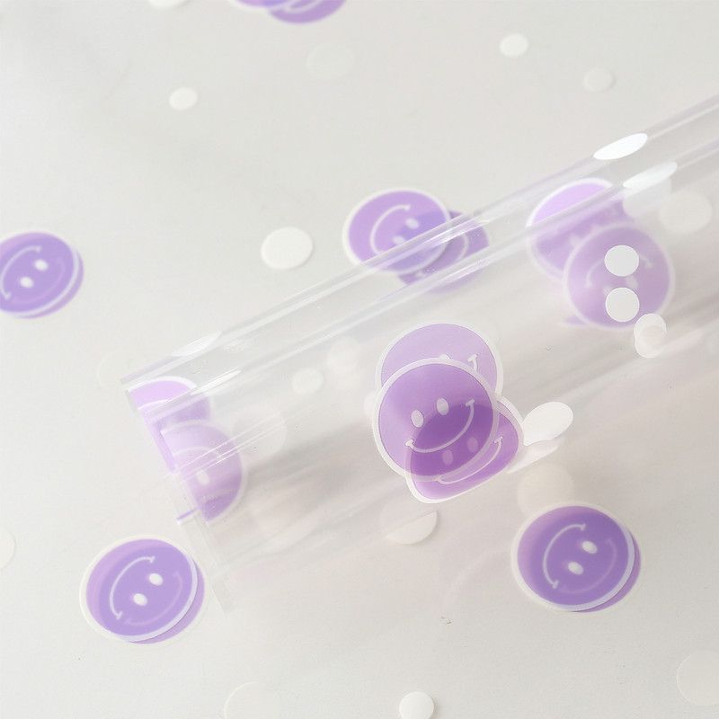 OPP Cellophane Smiling Flower Wrapping Paper