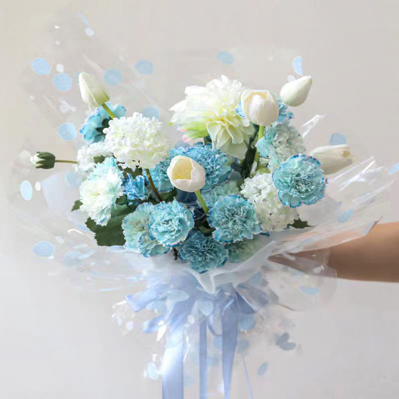 OPP Cellophane Smiling Flower Wrapping Paper