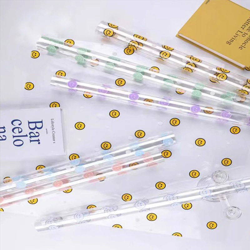 OPP Cellophane Smiling Flower Wrapping Paper
