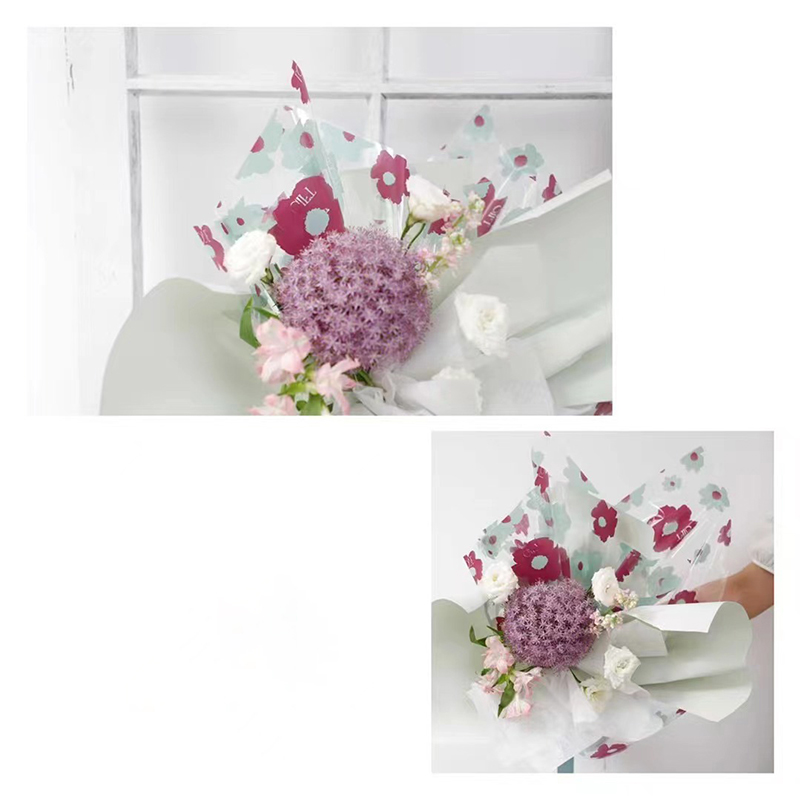 58x58cm IMPERVIUS Plastic Floral Wrap Roll