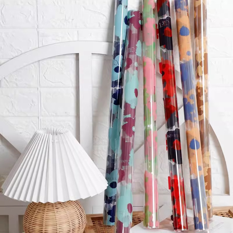 58x58cm IMPERVIUS Plastic Floral Wrap Roll