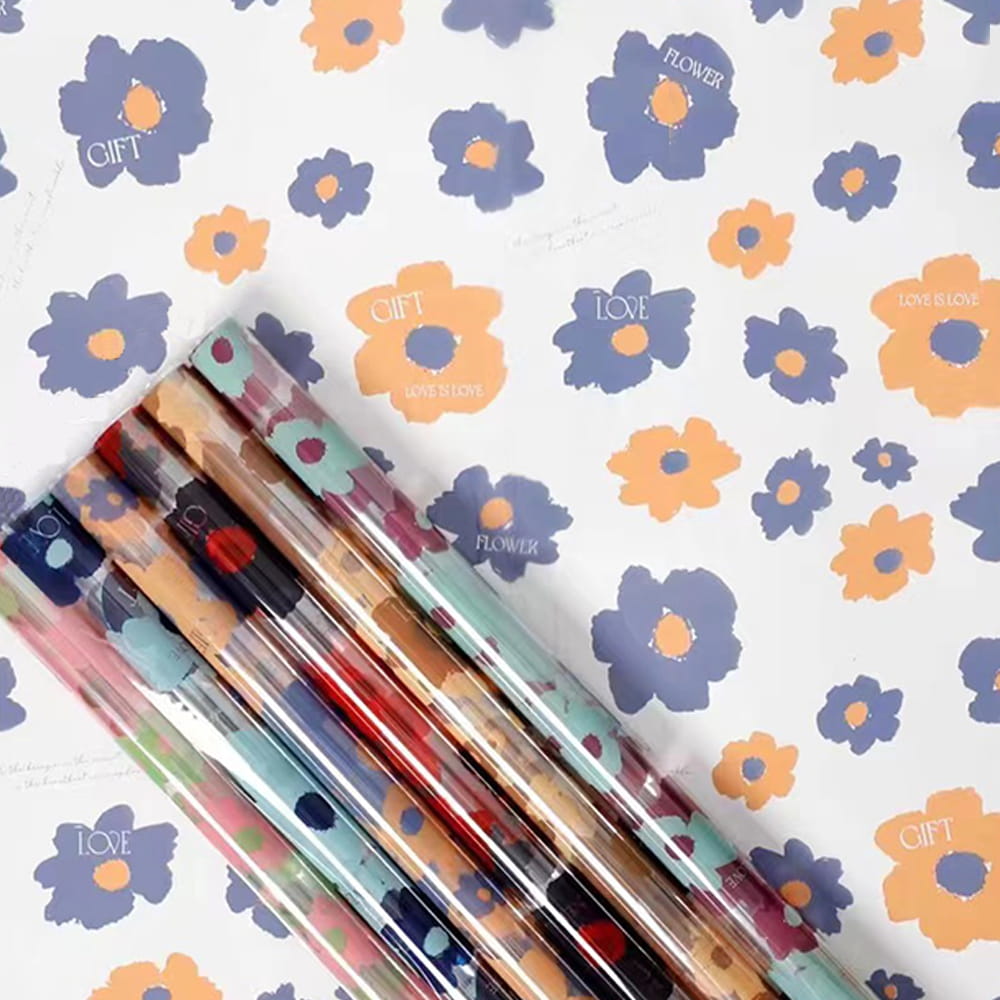 58x58cm IMPERVIUS Plastic Floral Wrap Roll