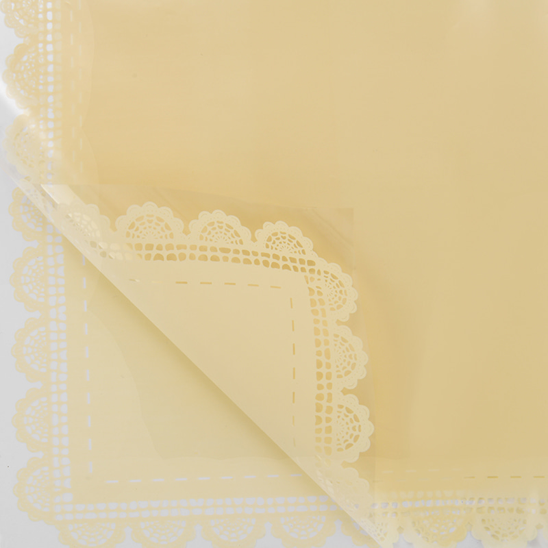 Plastic Crassitudine IMPERVIUS Lace convoluta charta