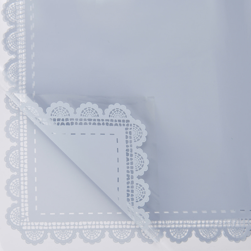 Plastic Crassitudine IMPERVIUS Lace convoluta charta