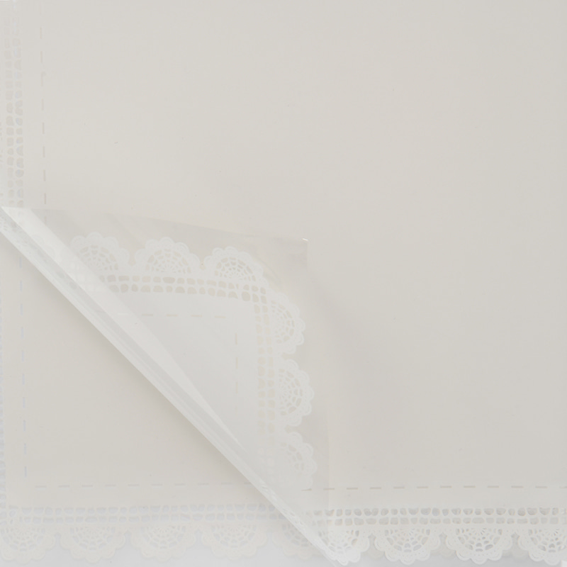 Plastic Crassitudine IMPERVIUS Lace convoluta charta