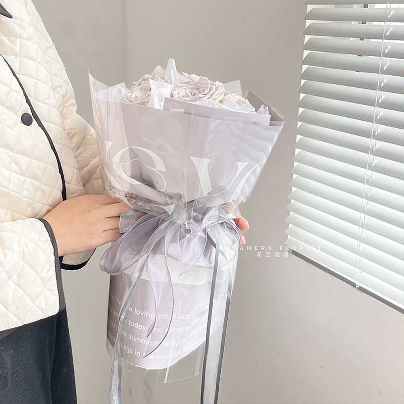 Aeterna Cynthia Bouquet Wrapping Paper