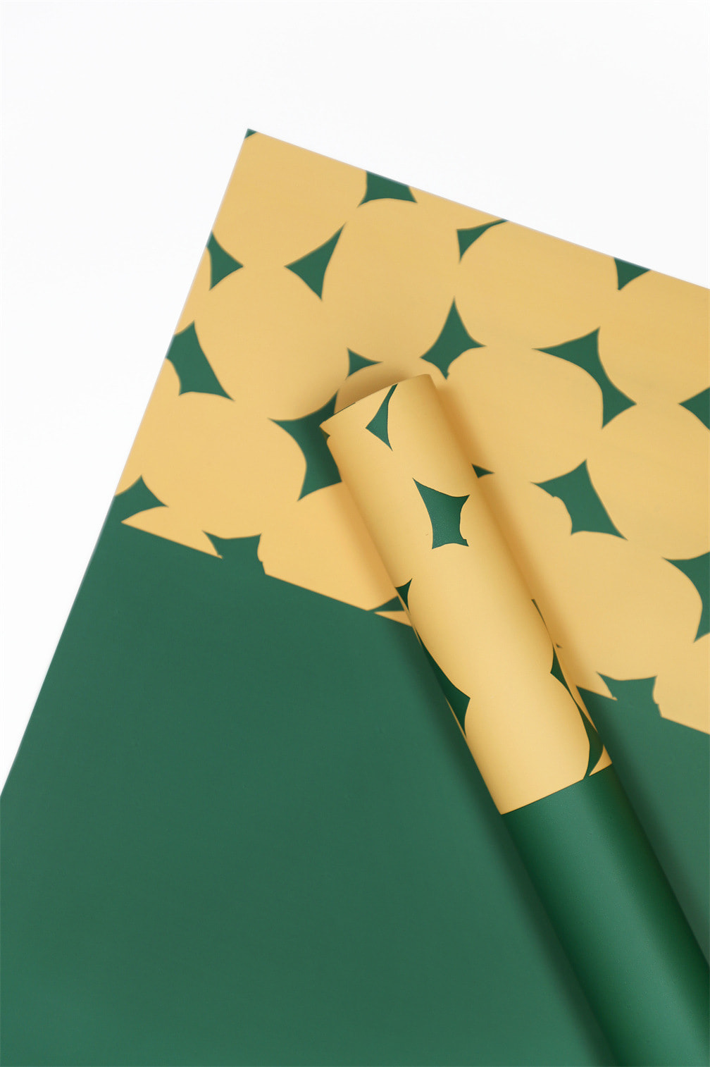 Duo-color flos polka dot charta involuti