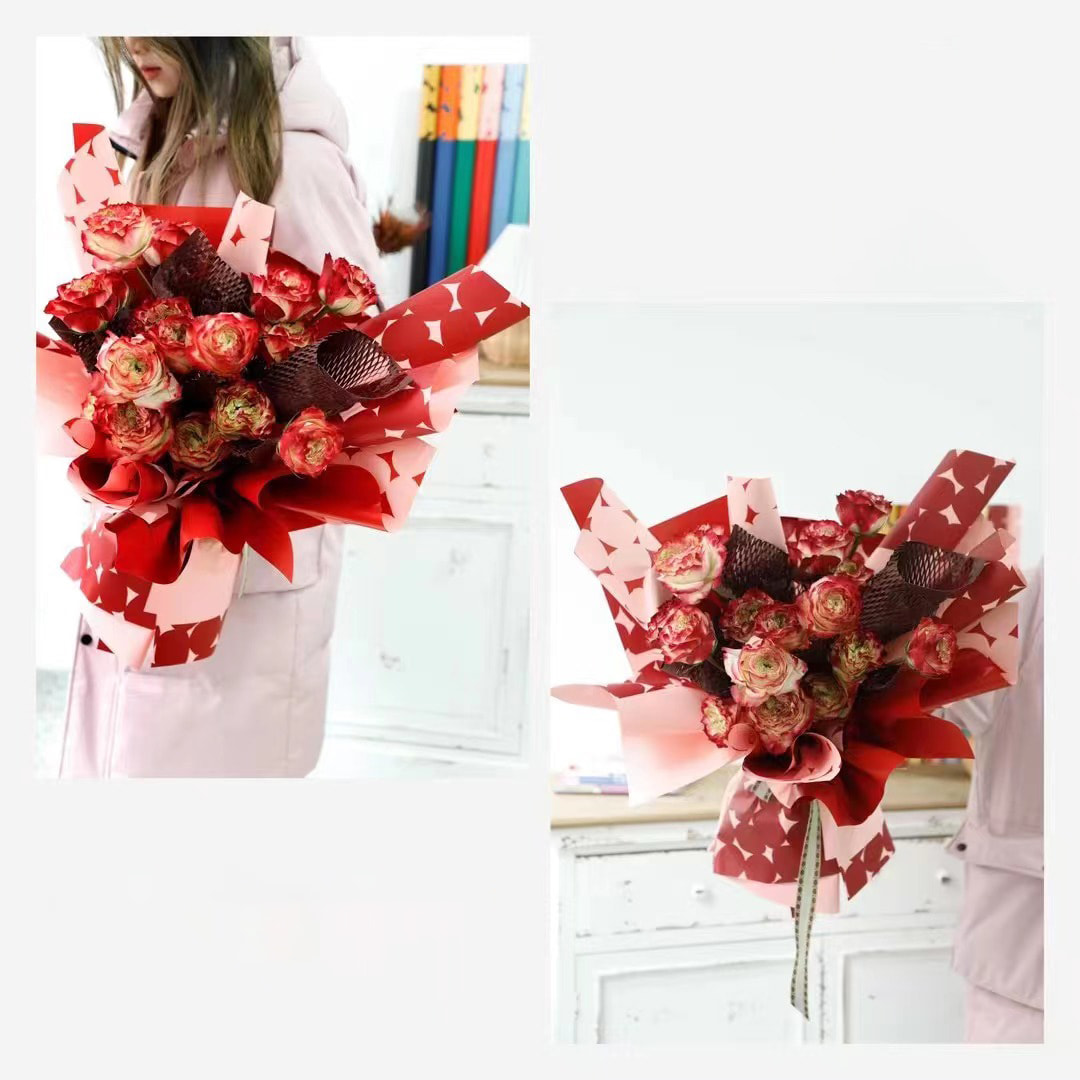 Duo-color flos polka dot charta involuti