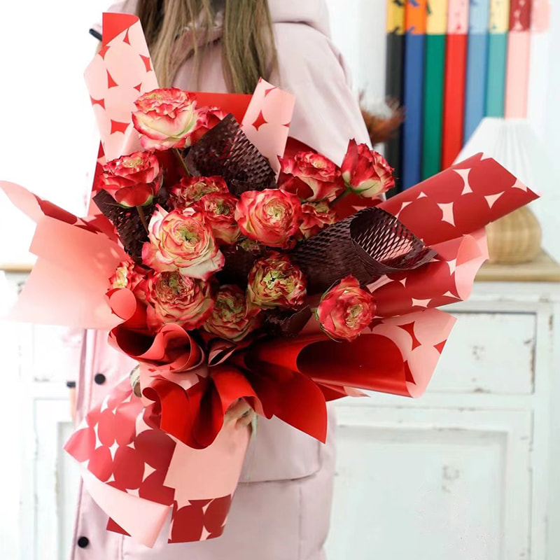 Duo-color flos polka dot charta involuti