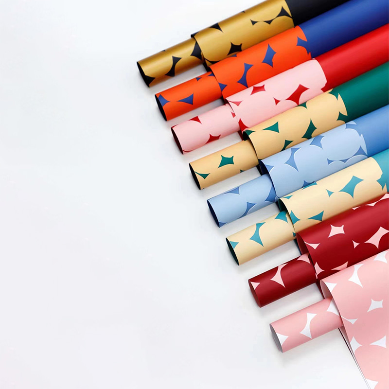 Duo-color flos polka dot charta involuti