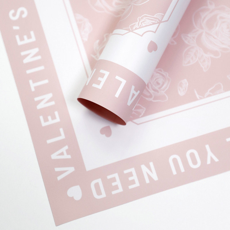 Rosa Pattern Flos Wrapping Paper