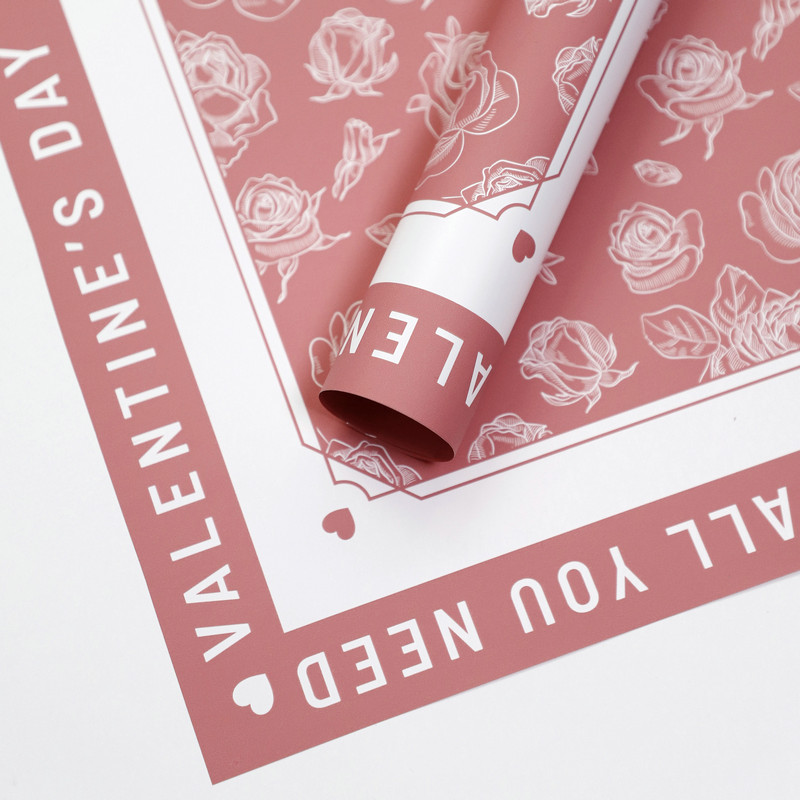 Rosa Pattern Flos Wrapping Paper