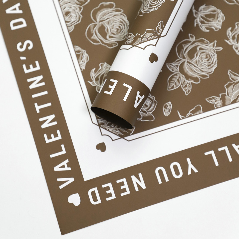Rosa Pattern Flos Wrapping Paper