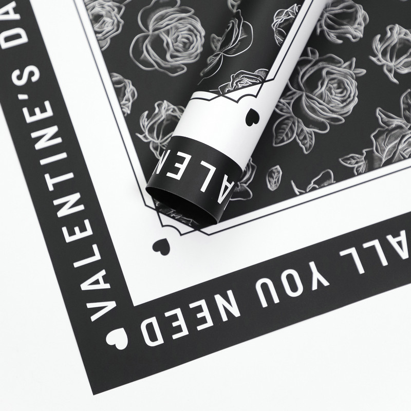 Rosa Pattern Flos Wrapping Paper
