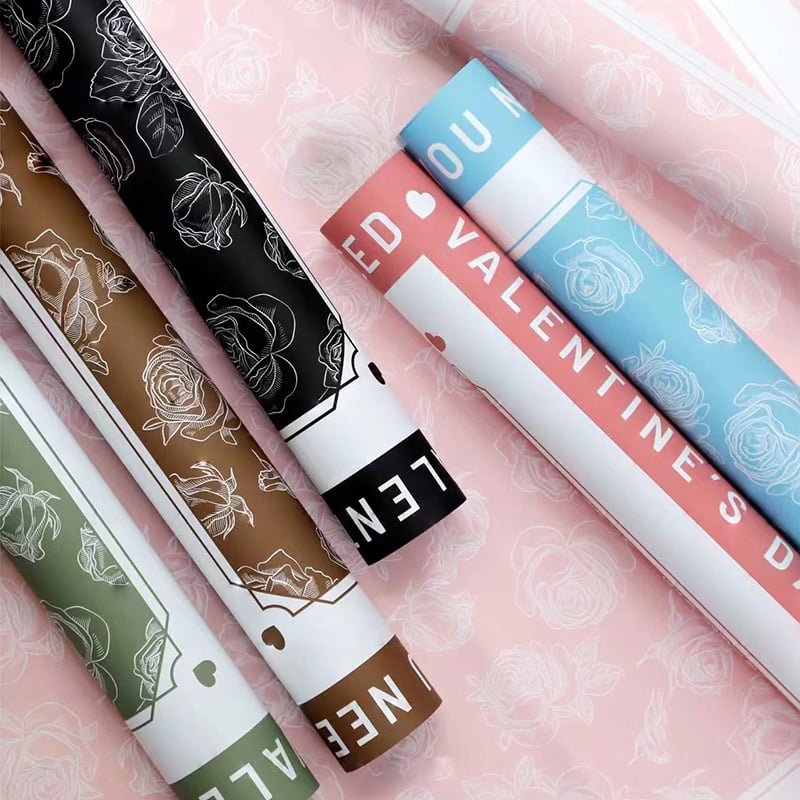 Rosa Pattern Flos Wrapping Paper