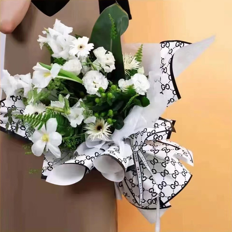 Fashionable G-Flower Wrapping Paper