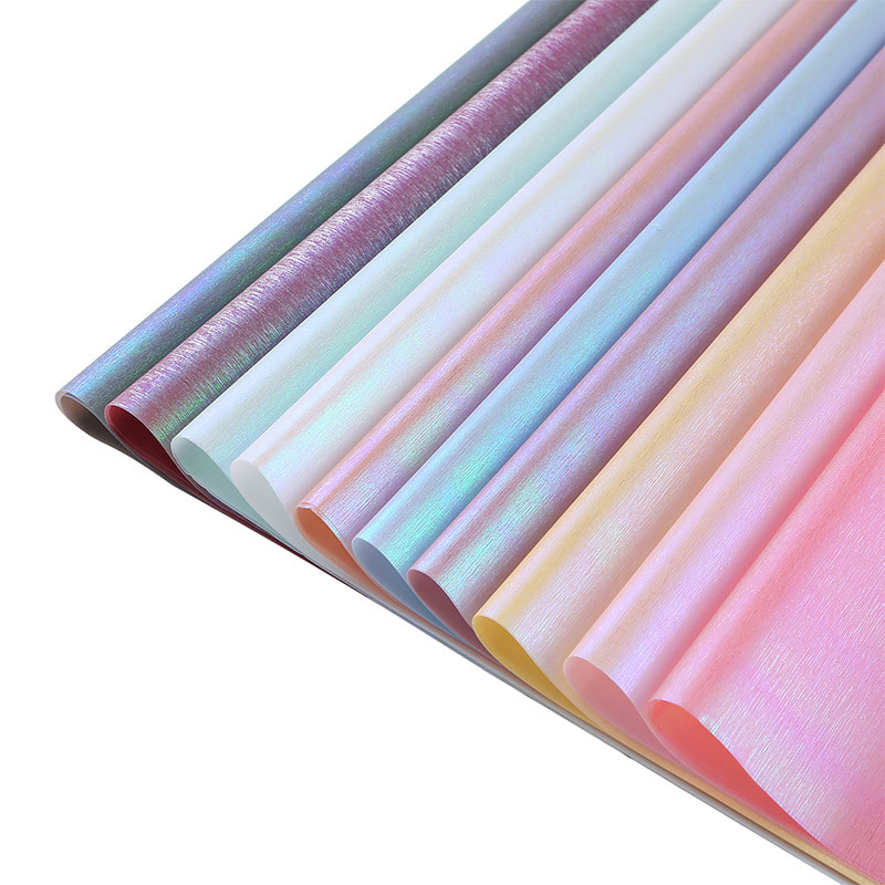 Caelum sidereum Glitter Bouquet Wrapping Paper