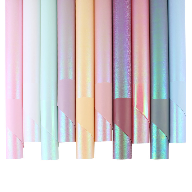 Caelum sidereum Glitter Bouquet Wrapping Paper