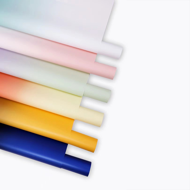 Premium Gradient Flos Bouquet Wrapping Paper