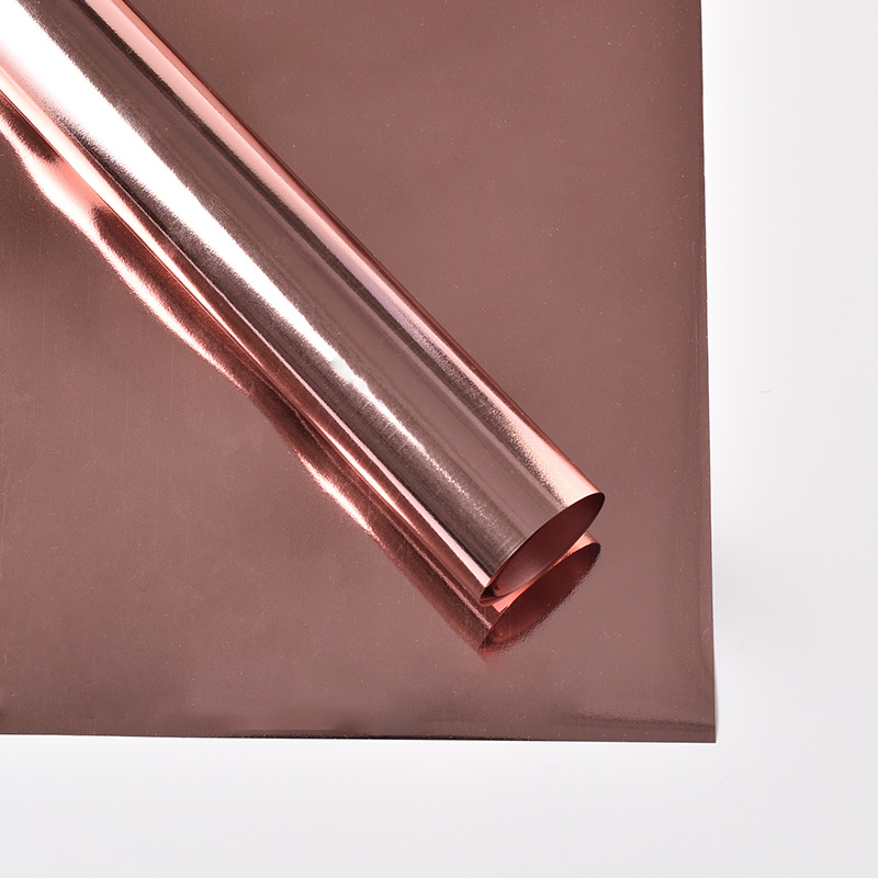 Duplex postesque vibrans metallicam film Bouquet Wrapping Paper