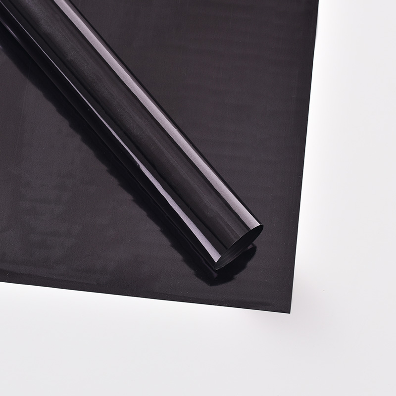 Duplex postesque vibrans metallicam film Bouquet Wrapping Paper