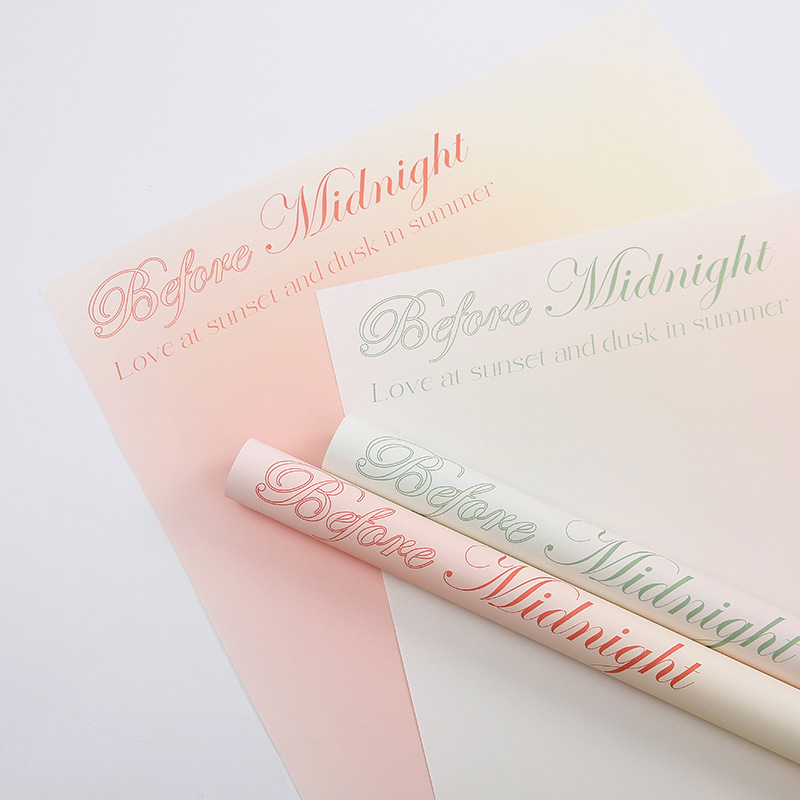 Gradiente Print Bouquet Wrapping Paper