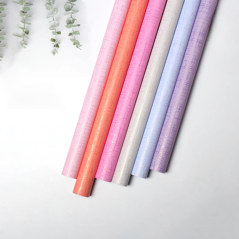 Simplex Textured Bouquet Wrapping Paper
