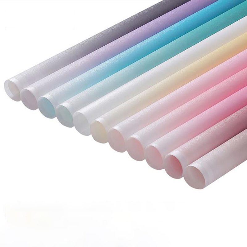 Ice Nebula Gradient Film Bouquet Wrapping Paper